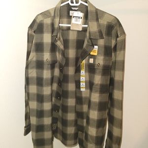 Carhartt Mens XL Flannel